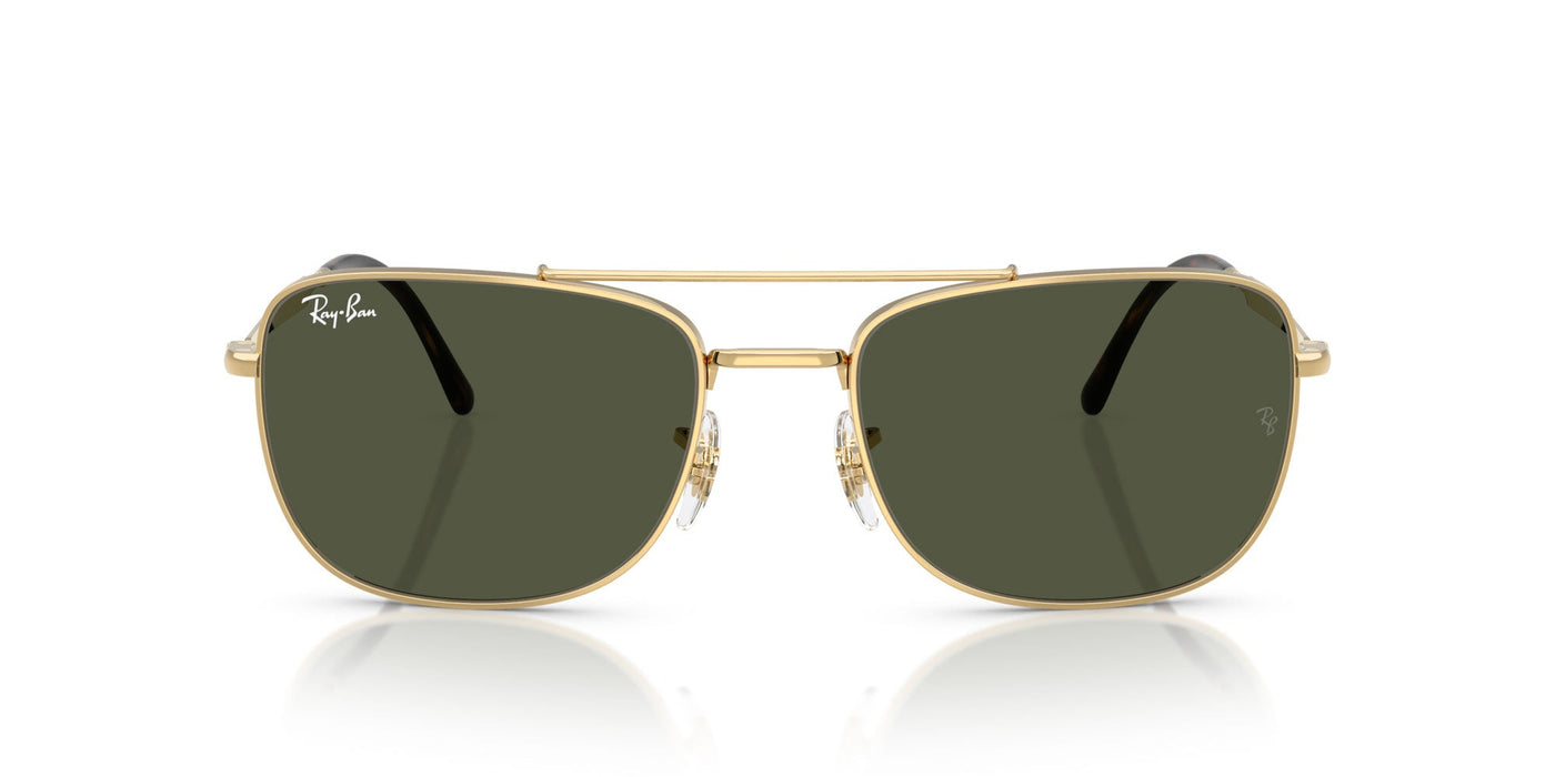 Ray-Ban RB3755 Arista Gold/Green #colour_arista-gold-green