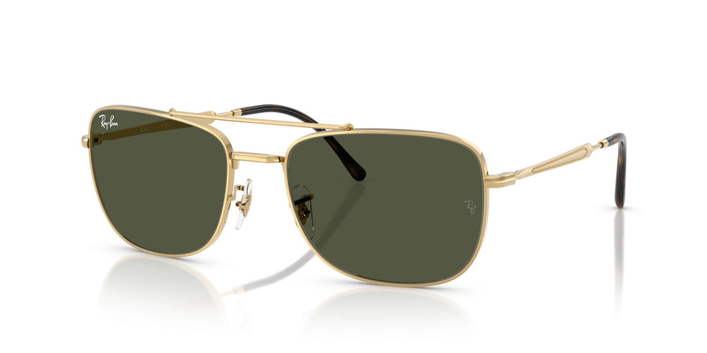 Ray-Ban RB3755 Arista Gold/Green #colour_arista-gold-green