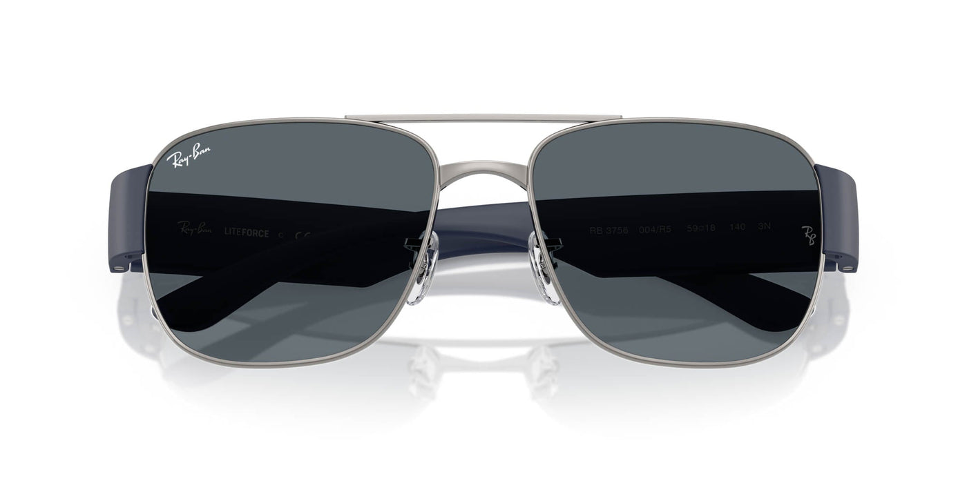 Ray-Ban RB3756 Gunmetal/Blue #colour_gunmetal-blue
