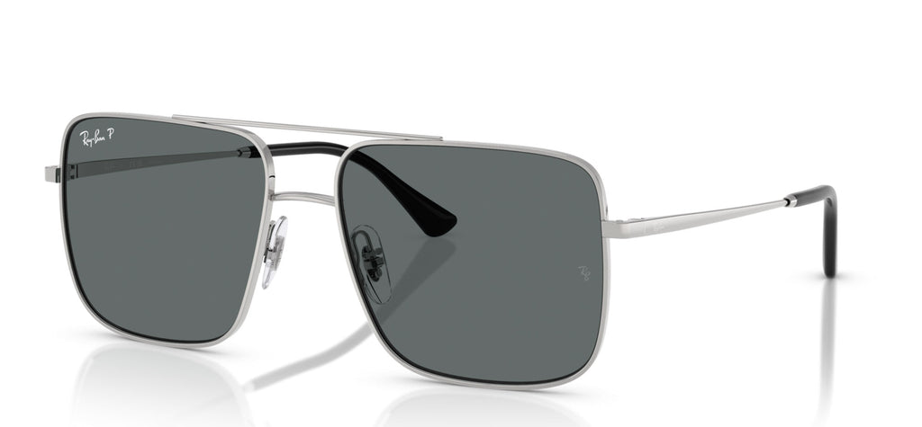 Ray-Ban ARI RB3758#colour_silver-dark-grey-polarised