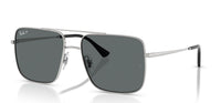 Ray-Ban ARI RB3758#colour_silver-dark-grey-polarised