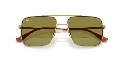 Ray-Ban Ari RB3758 Pale Gold/Green #colour_pale-gold-green