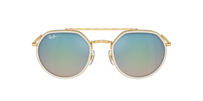 Ray-Ban RB3765 Gold/Blue #colour_gold-blue