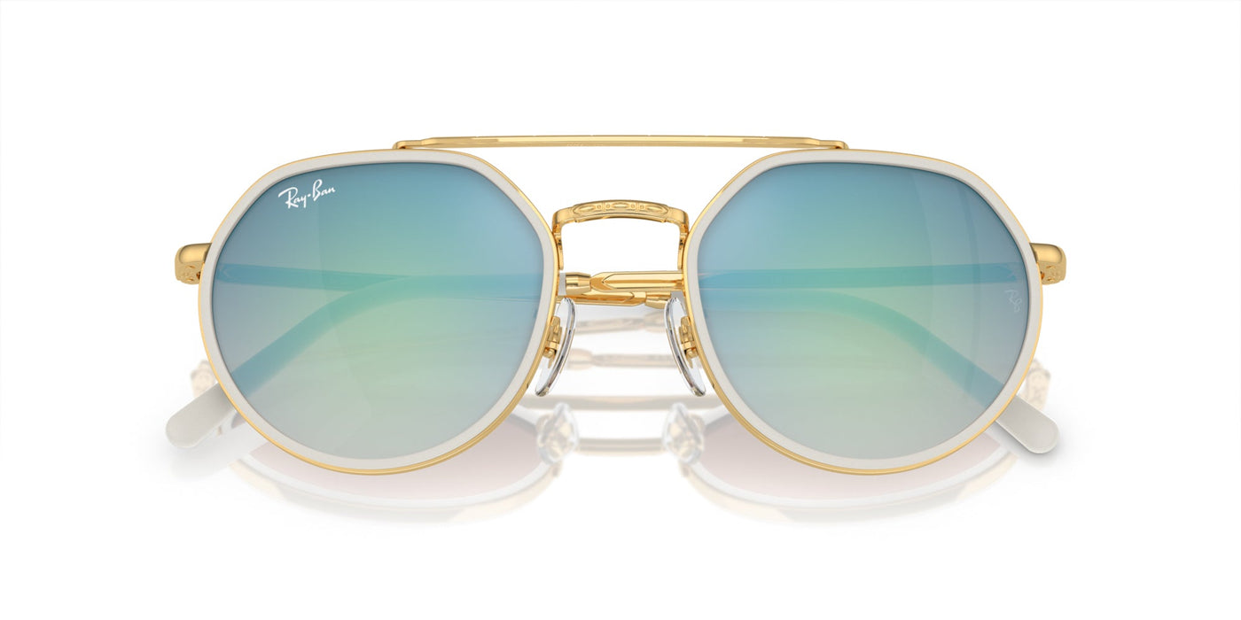 Ray-Ban RB3765 Gold/Blue #colour_gold-blue