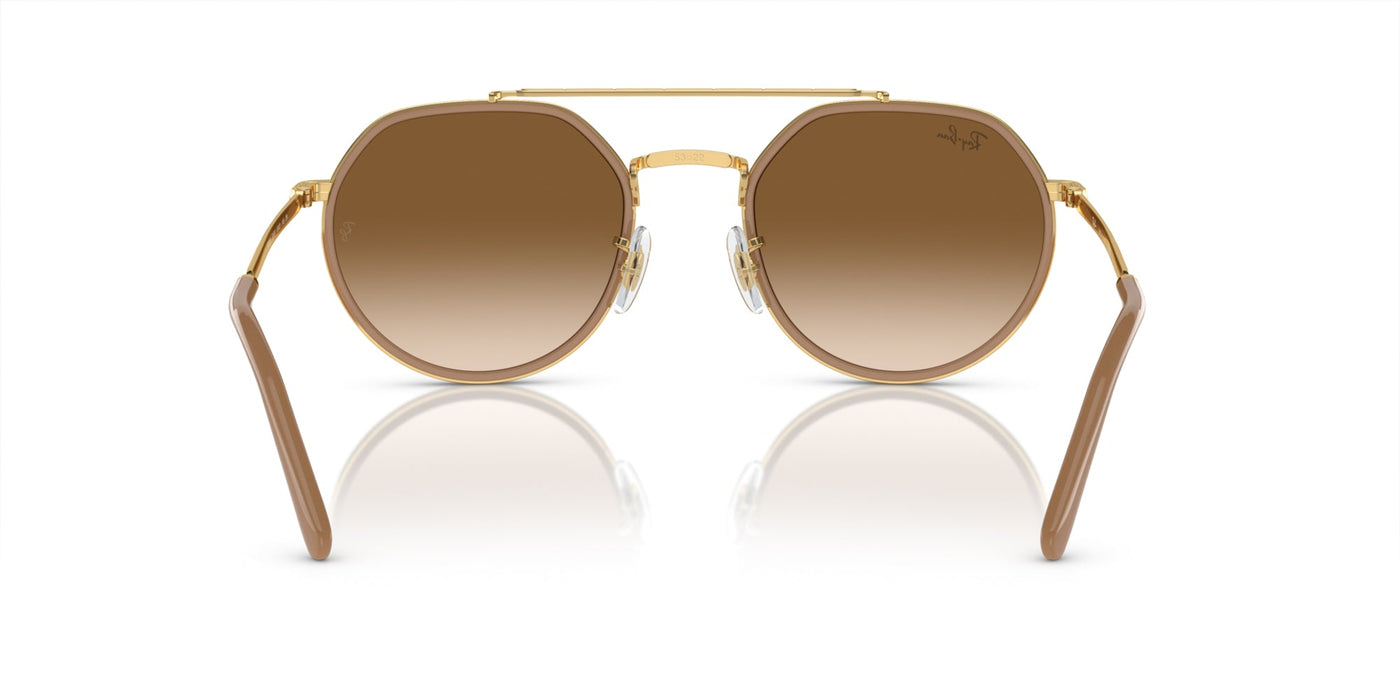 Ray-Ban RB3765 Gold/Light Brown #colour_gold-light-brown