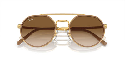 Ray-Ban RB3765 Gold/Light Brown #colour_gold-light-brown