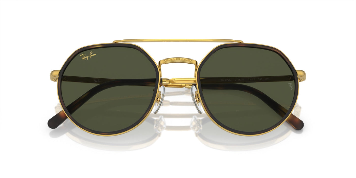 Ray-Ban RB3765 Legend Gold/Green #colour_legend-gold-green