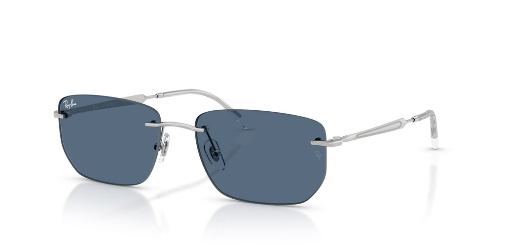 Ray-Ban RB3768 Silver/Dark Blue #colour_silver-dark-blue