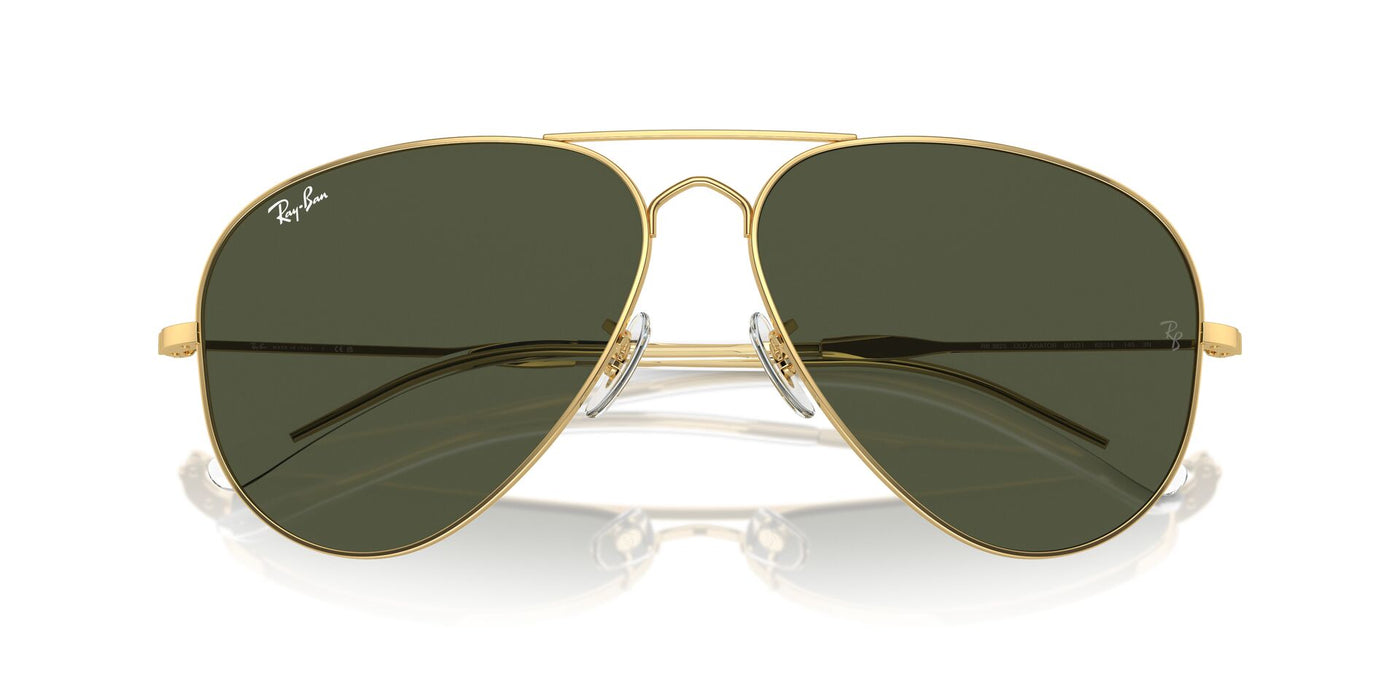 Ray-Ban Old Aviator RB3825 Gold/Green #colour_gold-green