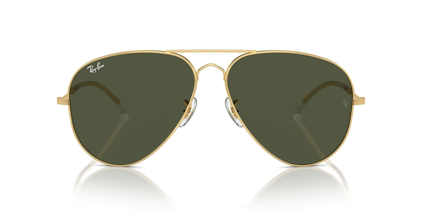 Ray-Ban Old Aviator RB3825 Gold/Green #colour_gold-green