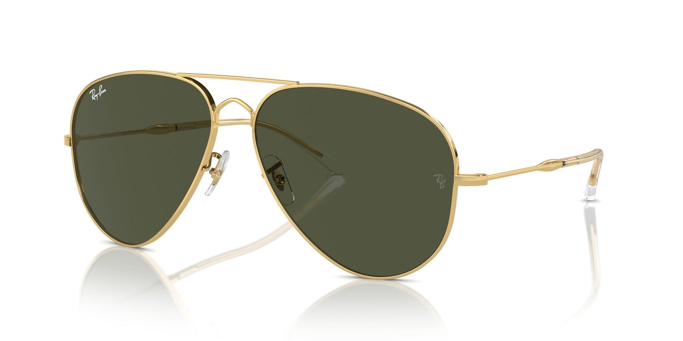 Ray-Ban Old Aviator RB3825 Gold/Green #colour_gold-green