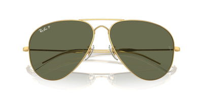 Ray-Ban Old Aviator RB3825 Gold/Green Polarised #colour_gold-green-polarised