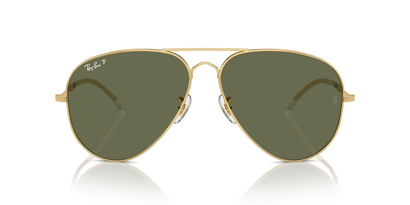 Ray-Ban Old Aviator RB3825 Gold/Green Polarised #colour_gold-green-polarised