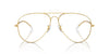 Ray-Ban Old Aviator RB3825 Gold/Clear/Blue #colour_gold-clear-blue