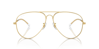 Ray-Ban Old Aviator RB3825 Gold/Clear/Blue #colour_gold-clear-blue