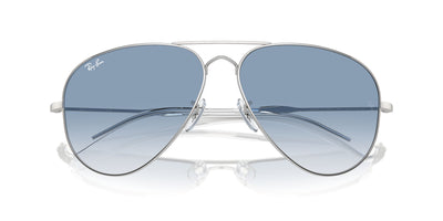 Ray-Ban Old Aviator RB3825 Silver/Clear-Blue #colour_silver-clear-blue