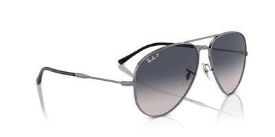 Ray-Ban Old Aviator RB3825 Gunmetal/Blue Polarised #colour_gunmetal-blue-polarised