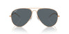 Ray-Ban Old Aviator RB3825 Rose Gold/Blue #colour_rose-gold-blue