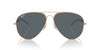 Ray-Ban Old Aviator RB3825 Rose Gold/Blue #colour_rose-gold-blue