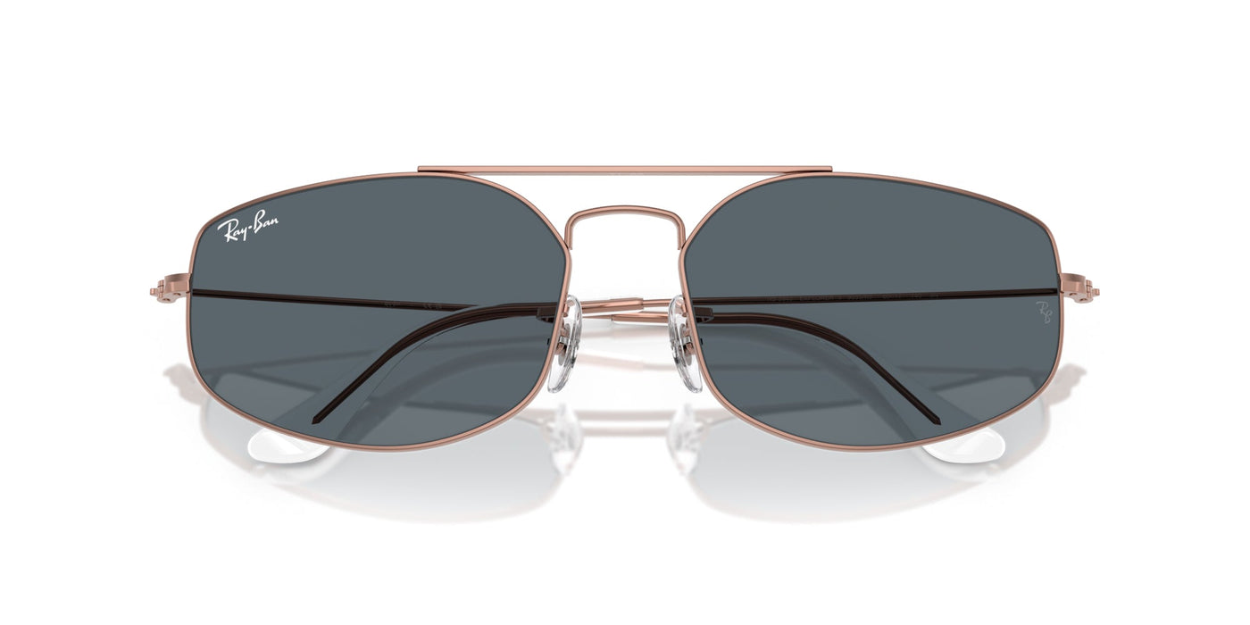Ray-Ban Explorer 5 RB3845 Copper/Blue #colour_copper-blue