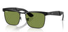 Ray-Ban Wayfarer Deluxe RB3875#colour_matte-black-green
