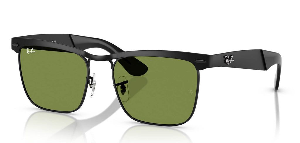 Ray-Ban Wayfarer Deluxe RB3875#colour_matte-black-green