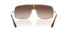 Ray-Ban Wings III RB3897 Gold/Brown #colour_gold-brown