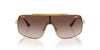 Ray-Ban Wings III RB3897 Gold/Brown #colour_gold-brown