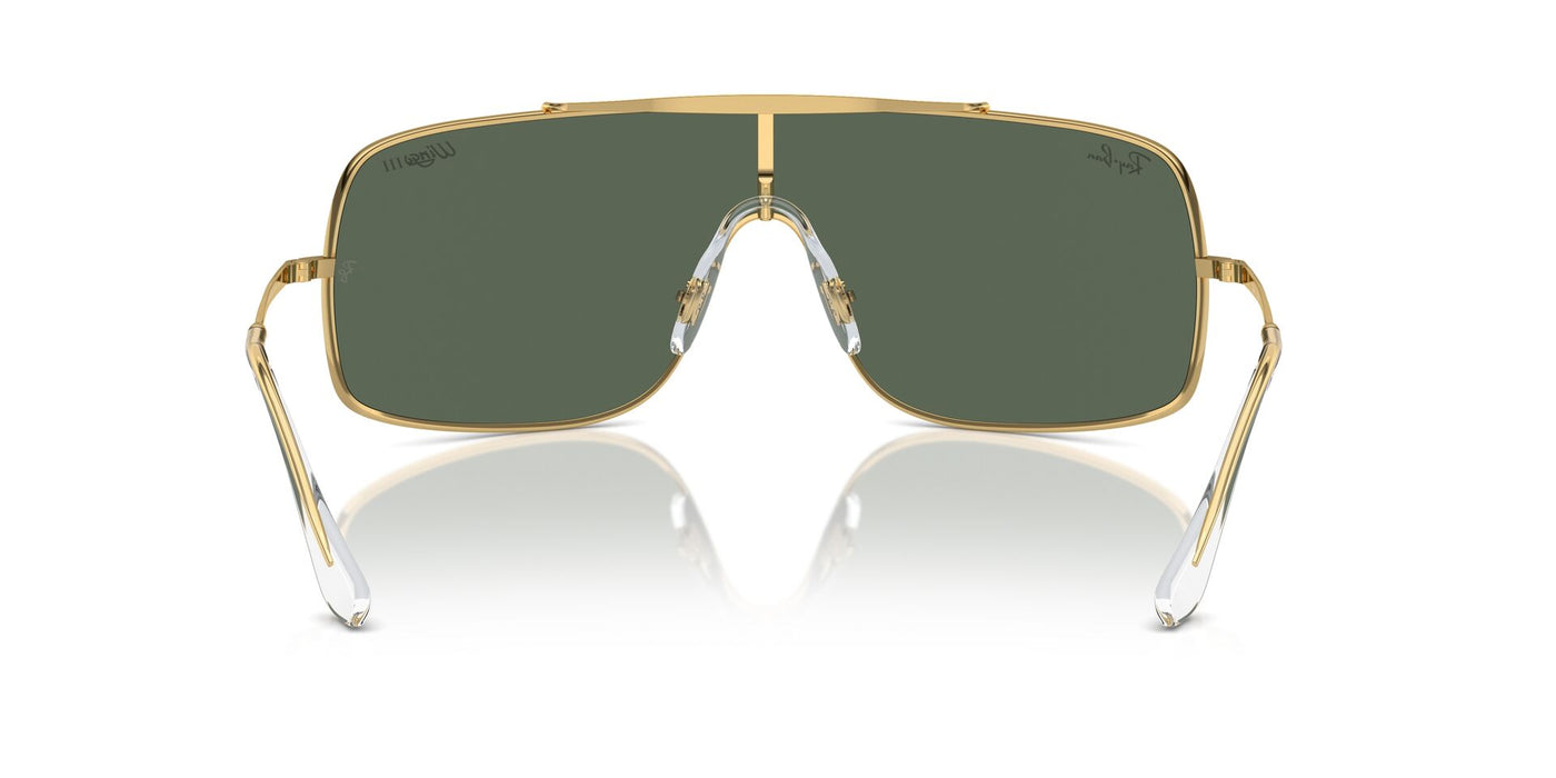 Ray-Ban Wings III RB3897 Gold/Dark Green #colour_gold-dark-green