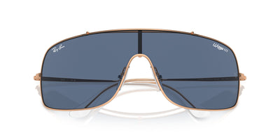 Ray-Ban Wings III RB3897 Rose Gold/Dark Blue #colour_rose-gold-dark-blue