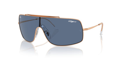 Ray-Ban Wings III RB3897 Rose Gold/Dark Blue #colour_rose-gold-dark-blue