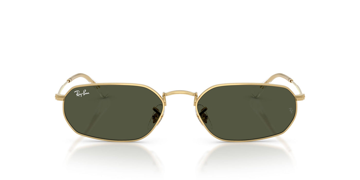 Ray-Ban RB3947 Arista Gold/Green #colour_arista-gold-green