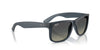 Ray-Ban Justin RB4165 Rubber Blue/Grey Gradient #colour_rubber-blue-grey-gradient