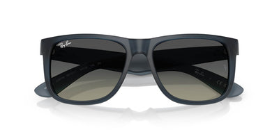 Ray-Ban Justin RB4165 Rubber Blue/Grey Gradient #colour_rubber-blue-grey-gradient