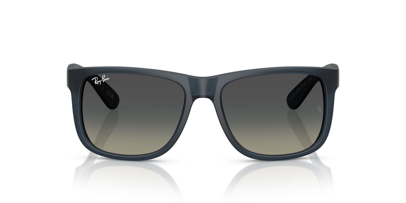 Ray-Ban Justin RB4165 Rubber Blue/Grey Gradient #colour_rubber-blue-grey-gradient