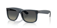 Ray-Ban Justin RB4165 Rubber Blue/Grey Gradient #colour_rubber-blue-grey-gradient