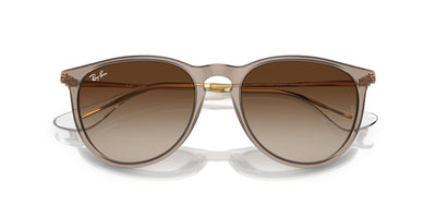 Ray-Ban Erika RB4171 Transparent Light Brown/Brown #colour_transparent-light-brown-brown