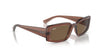 Ray-Ban Kiliane RB4395 Transparent Brown/Dark Brown #colour_transparent-brown-dark-brown