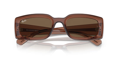 Ray-Ban Kiliane RB4395 Transparent Brown/Dark Brown #colour_transparent-brown-dark-brown