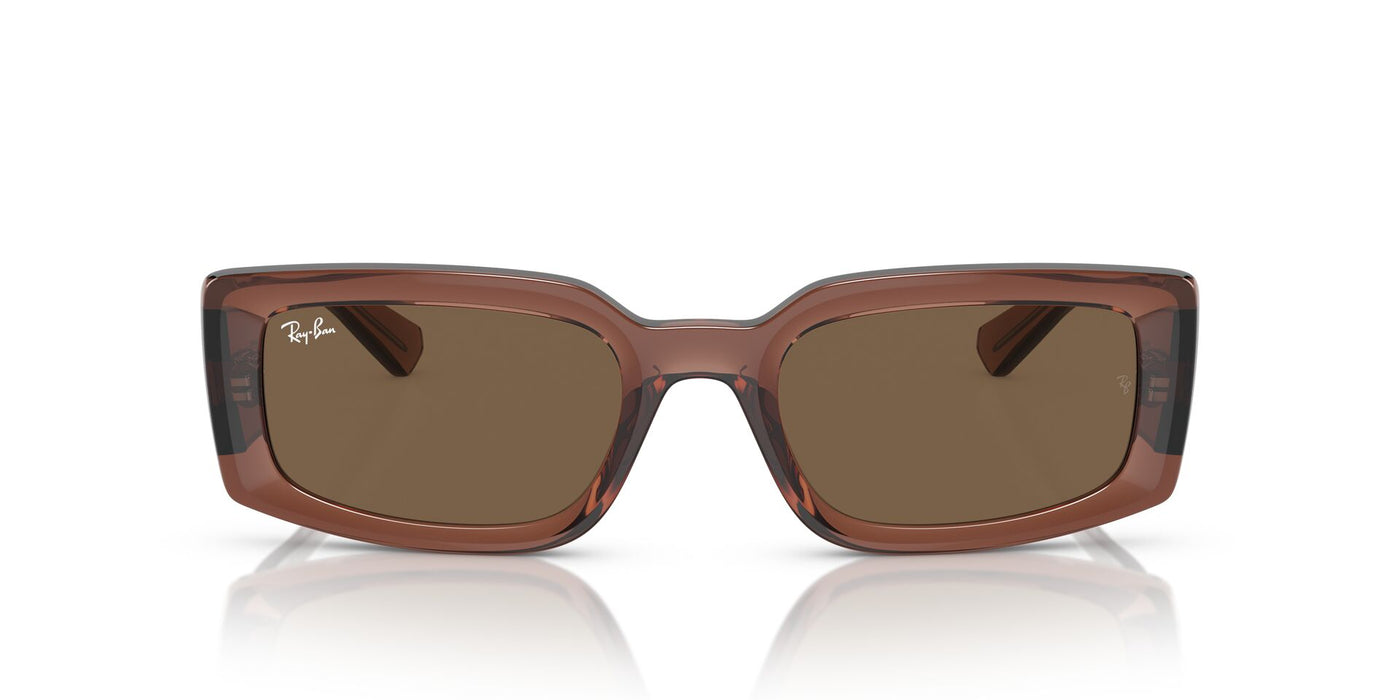 Ray-Ban Kiliane RB4395 Transparent Brown/Dark Brown #colour_transparent-brown-dark-brown