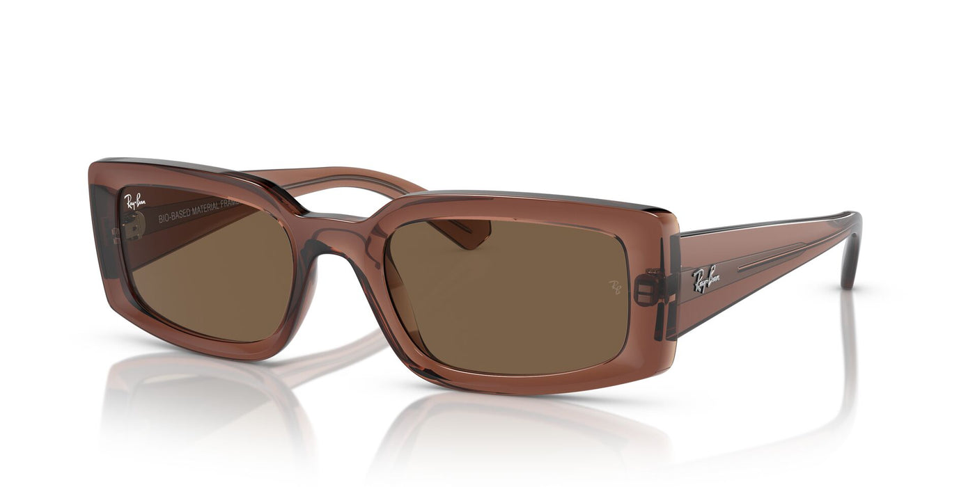 Ray-Ban Kiliane RB4395 Transparent Brown/Dark Brown #colour_transparent-brown-dark-brown