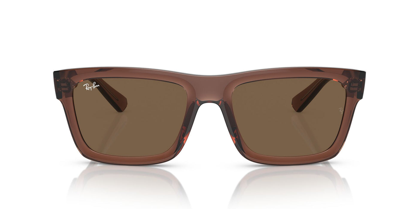 Ray-Ban Warren RB4396 Transparent Brown/Dark Brown #colour_transparent-brown-dark-brown