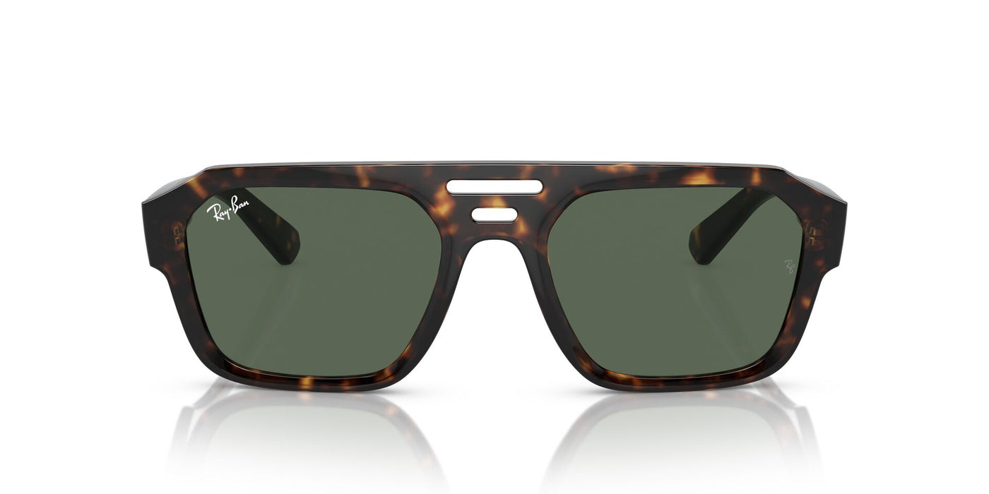 Ray-Ban Corrigan RB4397 Havana/Dark Blue #colour_havana-dark-blue