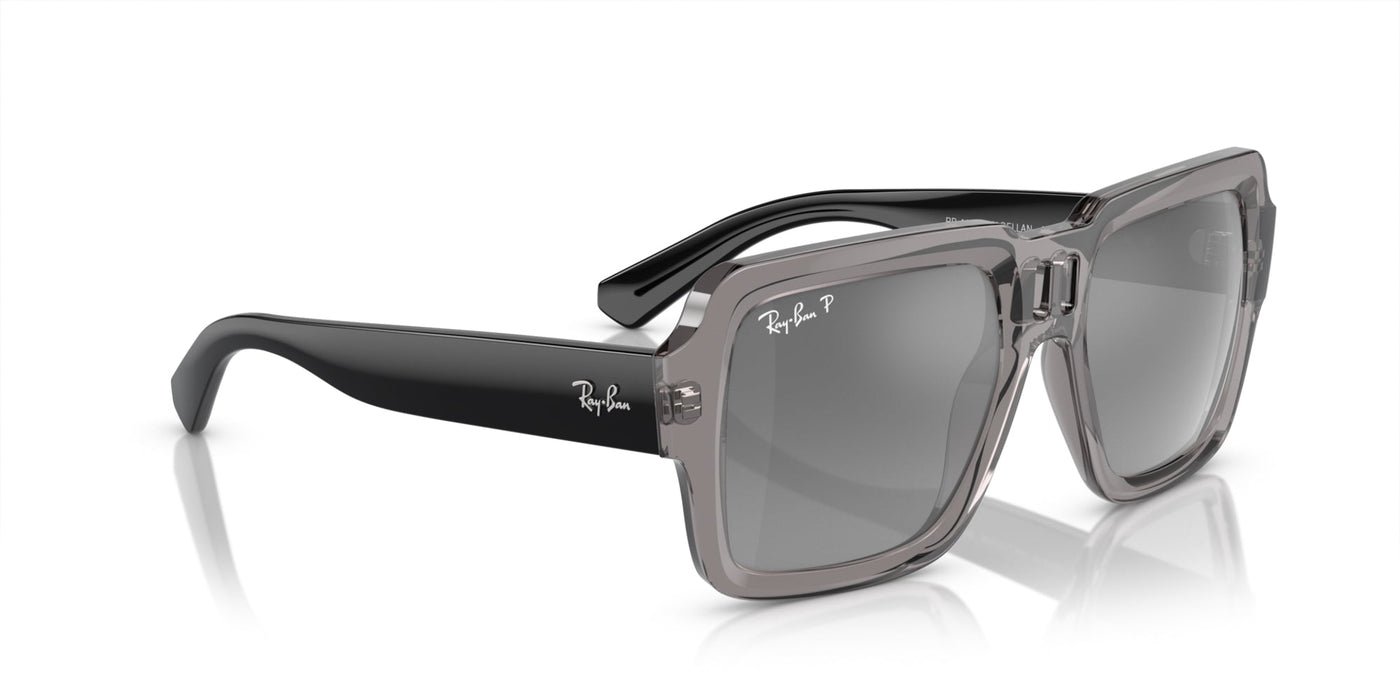 Ray-Ban Magellan RB4408 Transparent Grey/Silver-Grey Polarised #colour_transparent-grey-silver-grey-polarised