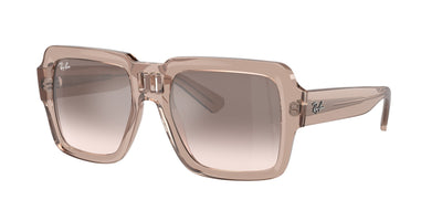 Ray-Ban Magellan RB4408 Transparent Light Brown/Silver-Brown Mirror #colour_transparent-light-brown-silver-brown-mirror