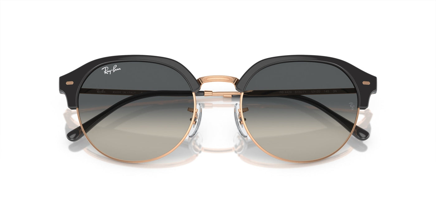 Ray-Ban RB4429 Dark Grey On Rose Gold/Grey #colour_dark-grey-on-rose-gold-grey