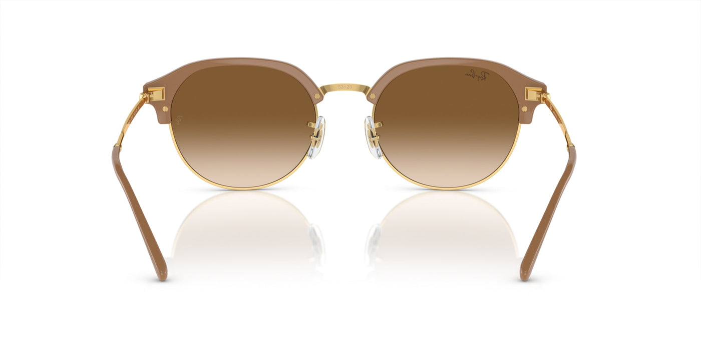 Ray-Ban RB4429 Beige On Gold/Light Brown #colour_beige-on-gold-light-brown