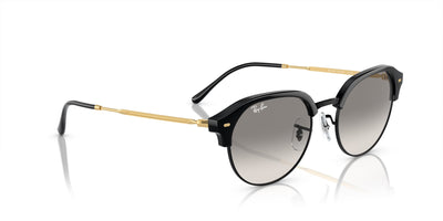 Ray-Ban RB4429 Black On Gold/Clear-Grey #colour_black-on-gold-clear-grey