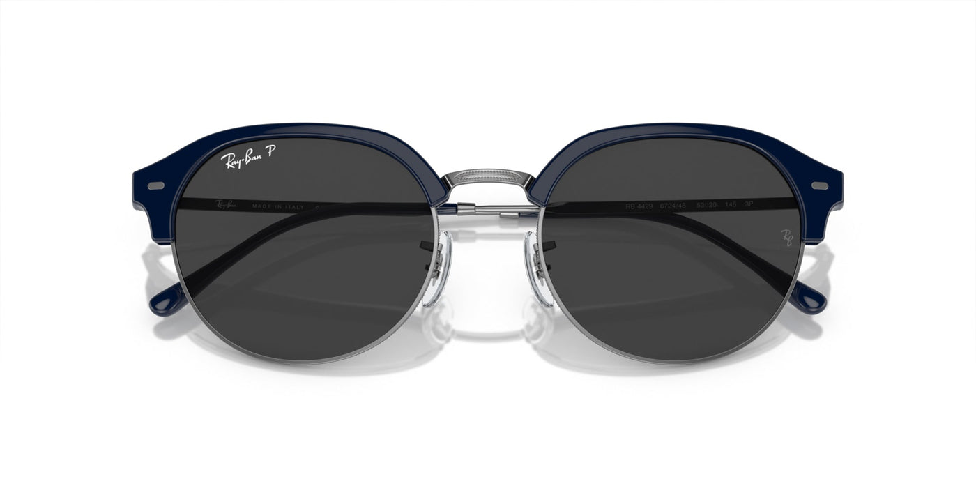 Ray-Ban RB4429 Blue on Gunmetal/Grey Polarised #colour_blue-on-gunmetal-grey-polarised