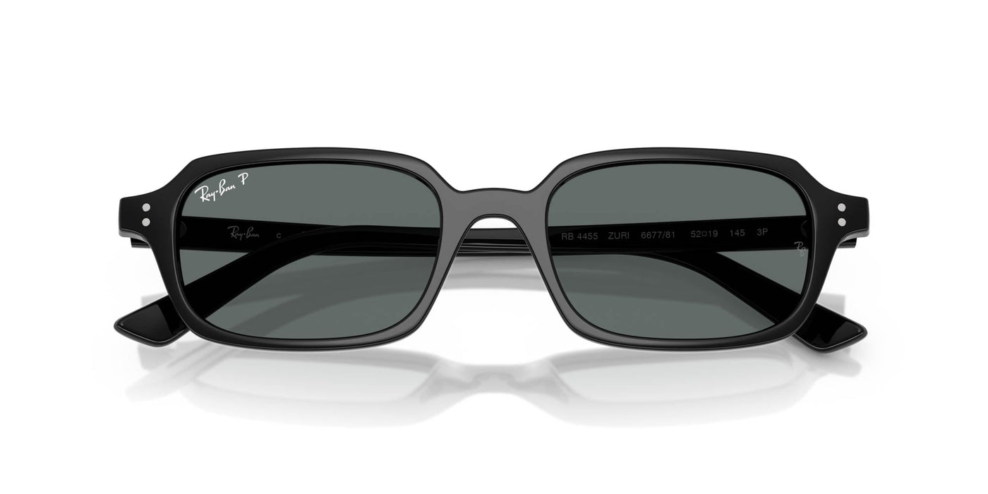 Ray-Ban Zuri RB4455 Black/Dark Grey Polarised #colour_black-dark-grey-polarised